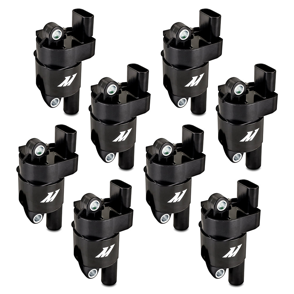 Mishimoto MMIG-LSRD-0708 Ignition Coil  Round  Set Of 8  Fits GM LS2/LS3/LS4/LS7/LS9