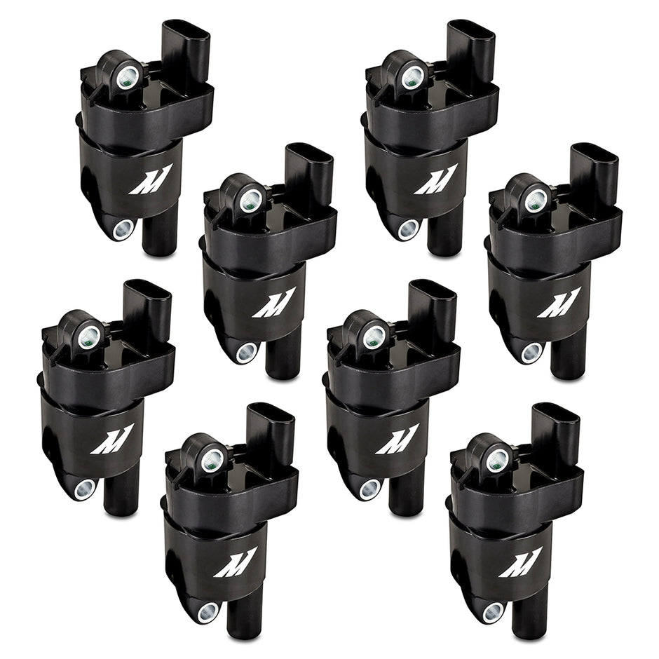Mishimoto MMIG-LSRD-0708 Ignition Coil  Round  Set Of 8  Fits GM LS2/LS3/LS4/LS7/LS9