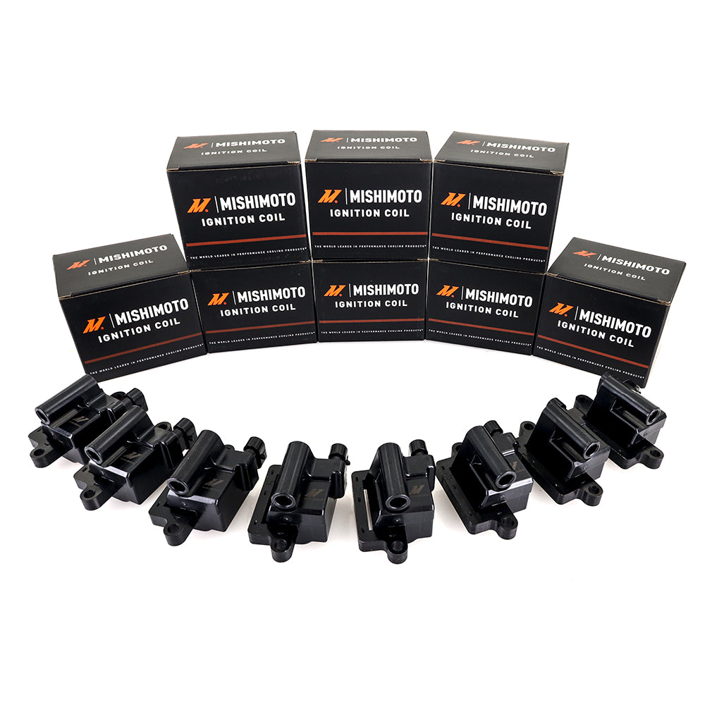 Mishimoto MMIG-LSSQ-9908 Ignition Coil  Set Of 8  Fits GM L-Series Truck Engines 1999-2007