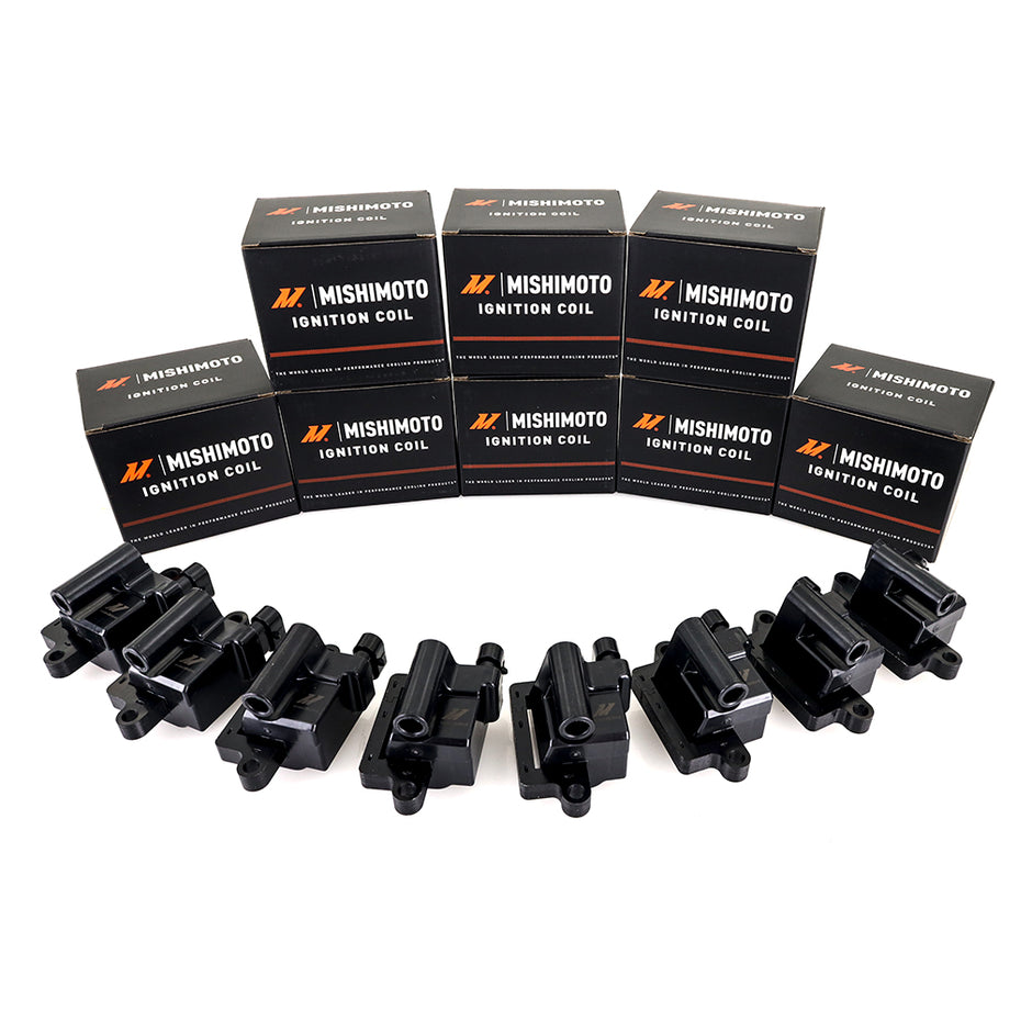 Mishimoto MMIG-LSSQ-9908 Ignition Coil  Set Of 8  Fits GM L-Series Truck Engines 1999-2007