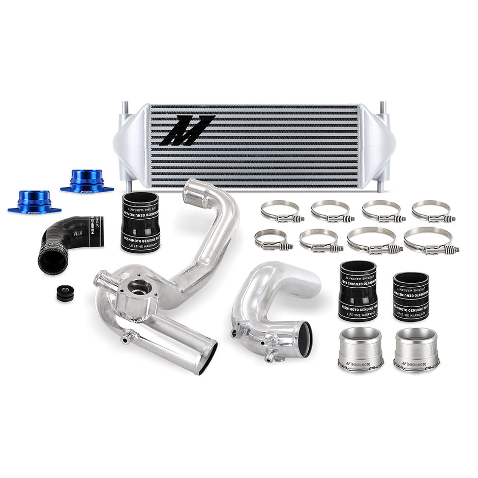 Mishimoto MMINT-BR23-21KPSL Intercooler Kit  Silver/Polished  Fits Ford Bronco 2.3L 2021+