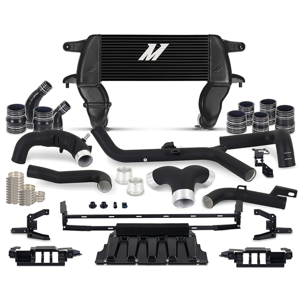Mishimoto MMINT-BR27-21HKBKBK Intercooler Kit  Black/Black  High-Mount  Fits Ford Bronco 2.7L 2021+