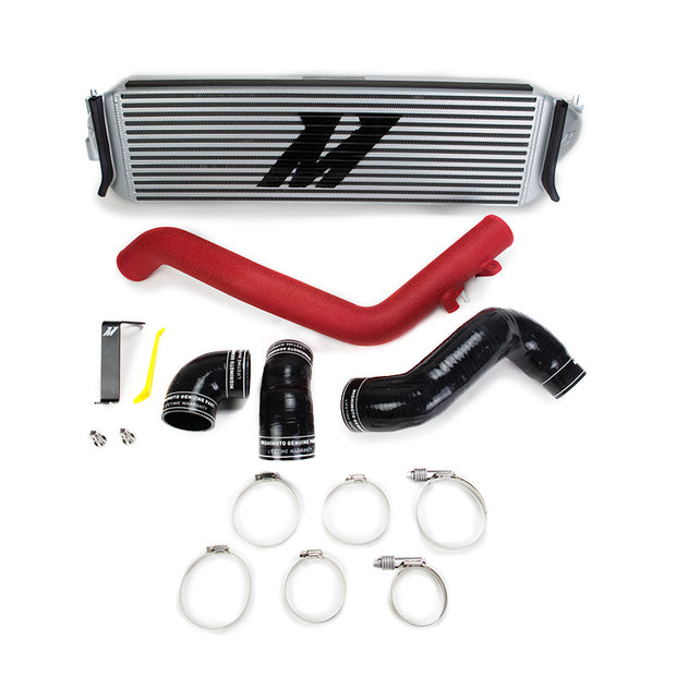 Mishimoto MMINT-CTR-17KSLWRD Intercooler Kit  Silver/Red  Fits Honda Civic Type R 2017-2021
