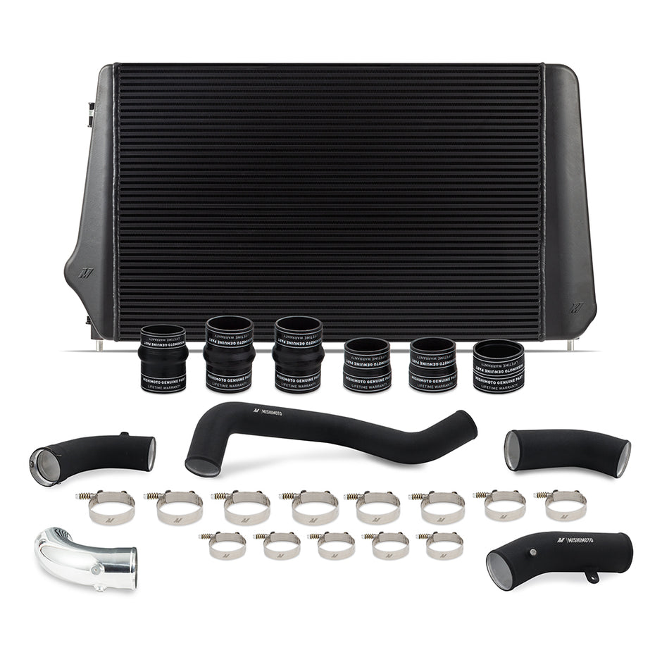 Mishimoto MMINT-DMAX-17KBKBK Intercooler Kit  Black/Black  Fits Chevrolet/GMC 6.6L Duramax L5P 2017-2019