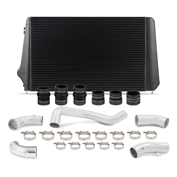 Mishimoto MMINT-DMAX-17KBKP Intercooler Kit  Black/Polished  Fits Chevrolet/GMC 6.6L Duramax L5P 2017-2019