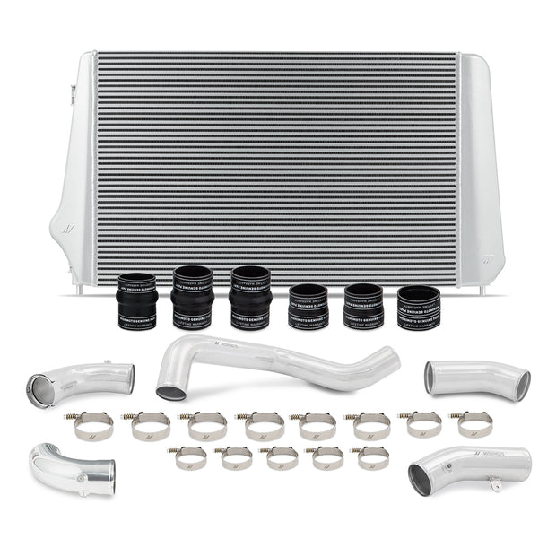 Mishimoto MMINT-DMAX-17KSLP Intercooler Kit  Silver/Polished  Fits Chevrolet/GMC 6.6L Duramax L5P 2017-2019