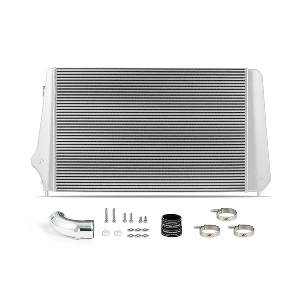 Mishimoto MMINT-DMAX-17SL Intercooler  Silver  Fits Chevrolet/GMC 6.6L Duramax L5P 2017-2019