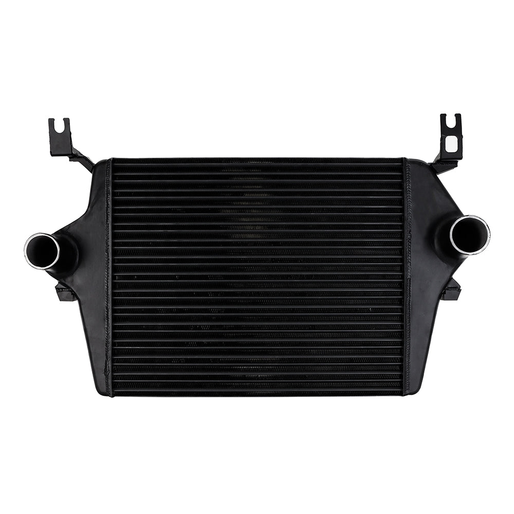 Mishimoto MMINT-F2D-03TBK Cast End Tank Replacement Intercooler  Black  Fits Ford 6.0L Powerstroke 2003-07
