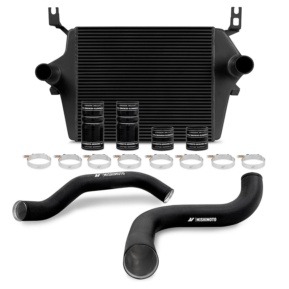Mishimoto MMINT-F2D-99KBKBK Intercooler Kit  Black/Black  Fits Ford 7.3L Powerstroke 1999-2003