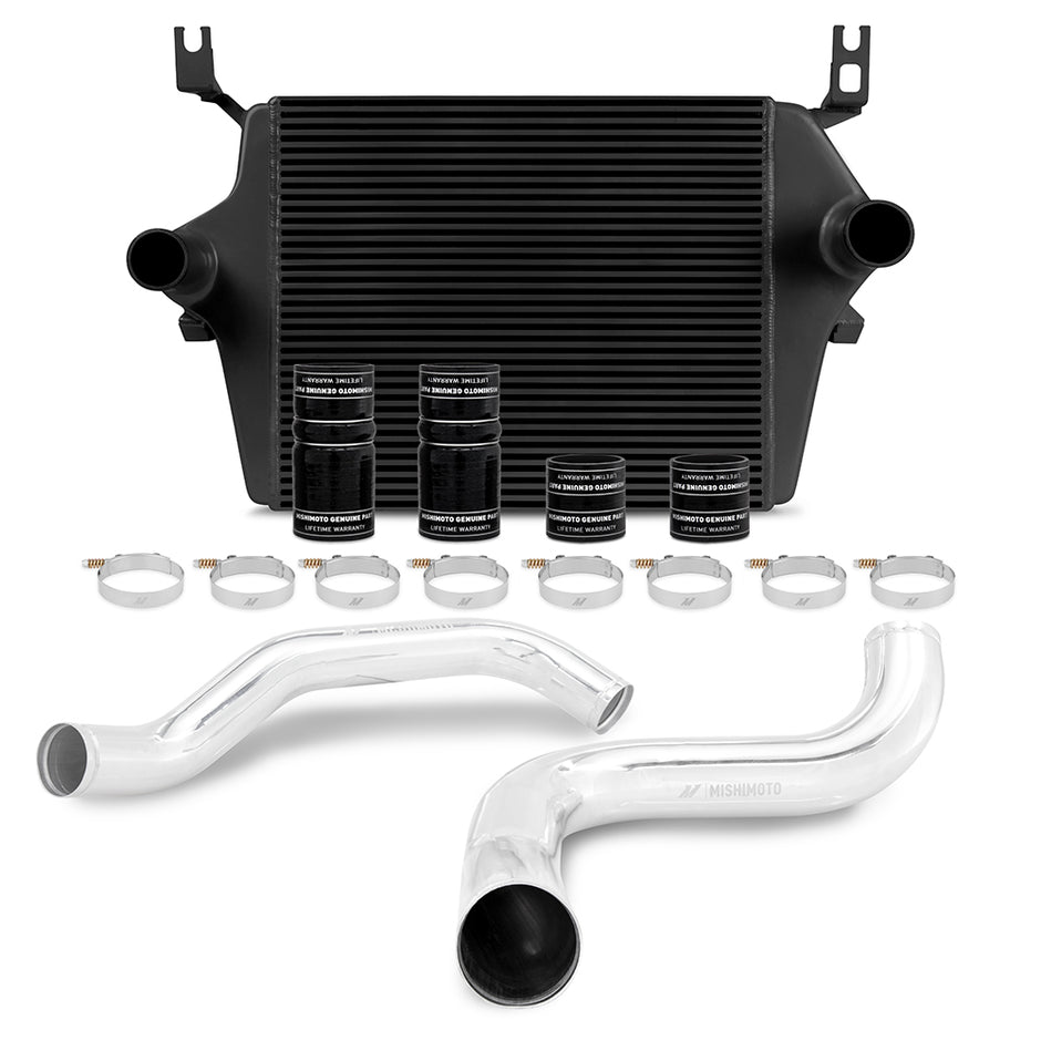 Mishimoto MMINT-F2D-99KBKP Intercooler Kit  Black/Polished  Fits Ford 7.3L Powerstroke 1999-2003