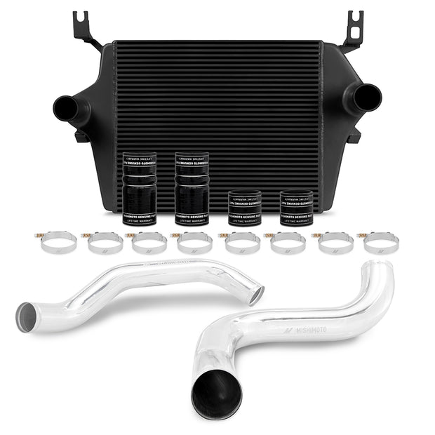 Mishimoto MMINT-F2D-99KBKP Intercooler Kit  Black/Polished  Fits Ford 7.3L Powerstroke 1999-2003