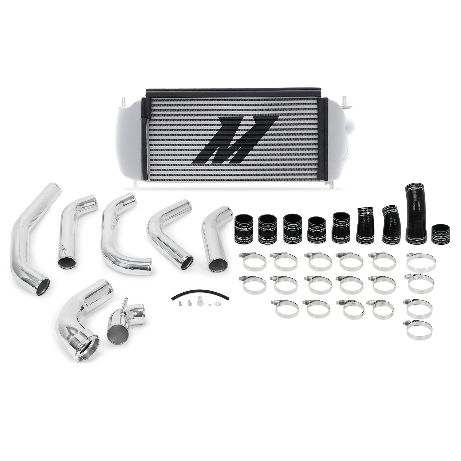 Mishimoto MMINT-F35T-15KPSL Intercooler Kit  Silver/Polished  Fits Ford F-150 3.5L EcoBoost 2015-2016