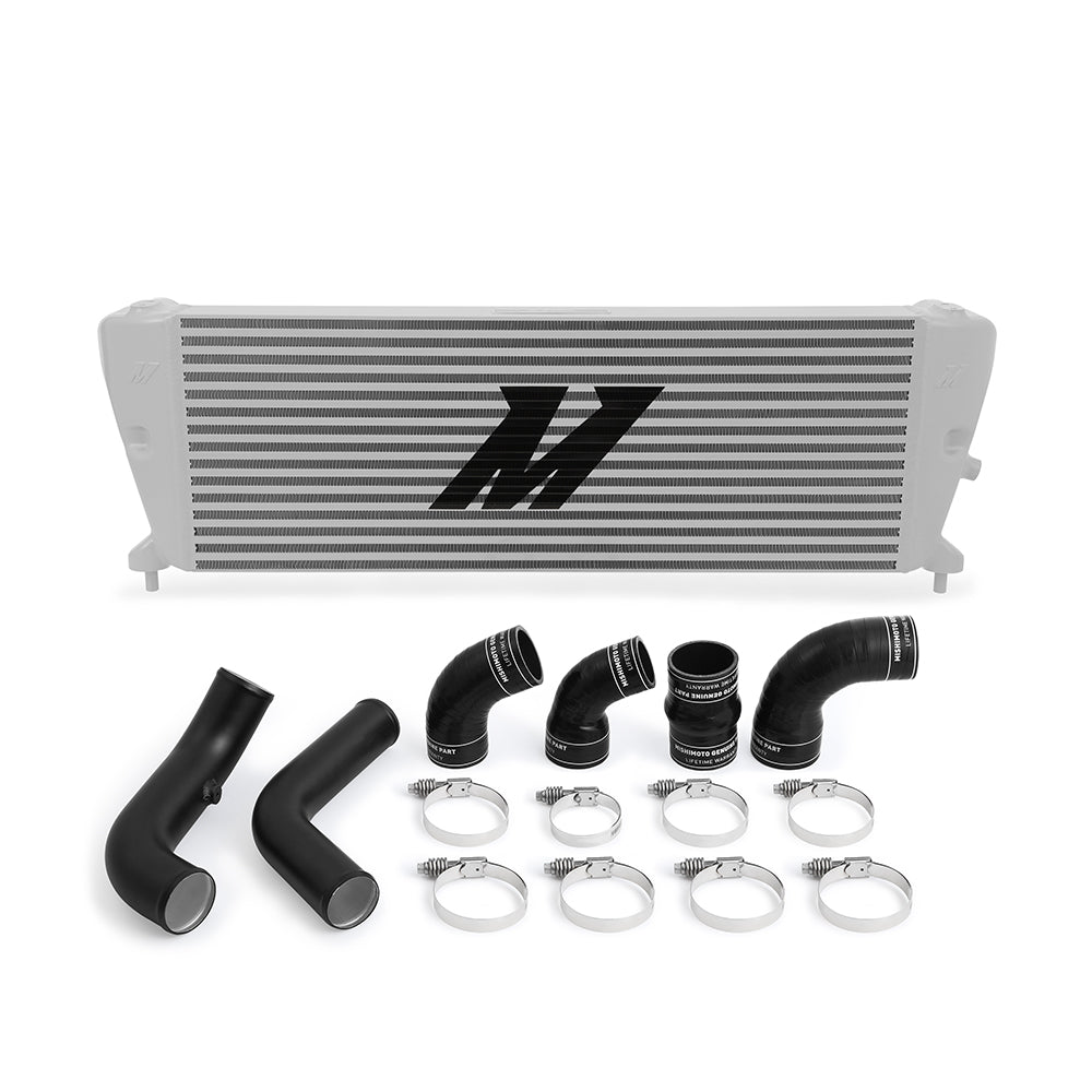 Mishimoto MMINT-RGR-11KSLBK Performance Intercooler Kit  Silver/Black  Fits Ford Ranger 3.2L Diesel 2011+