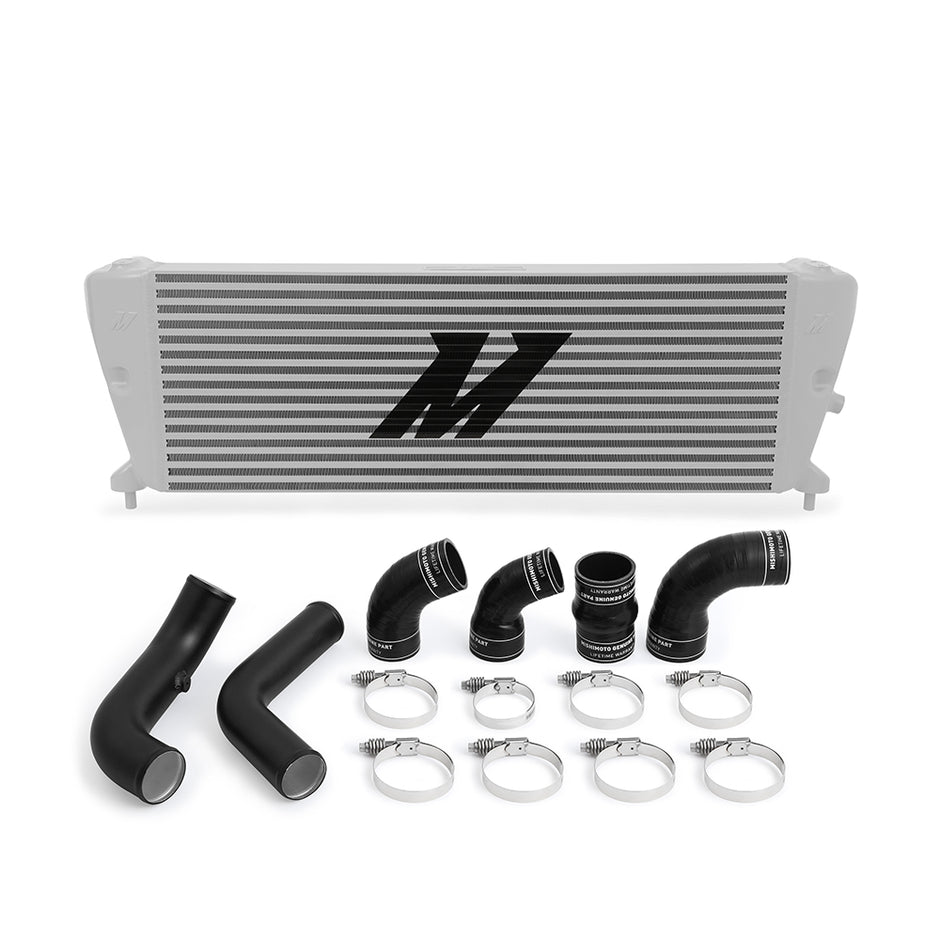 Mishimoto MMINT-RGR-11KSLBK Performance Intercooler Kit  Silver/Black  Fits Ford Ranger 3.2L Diesel 2011+