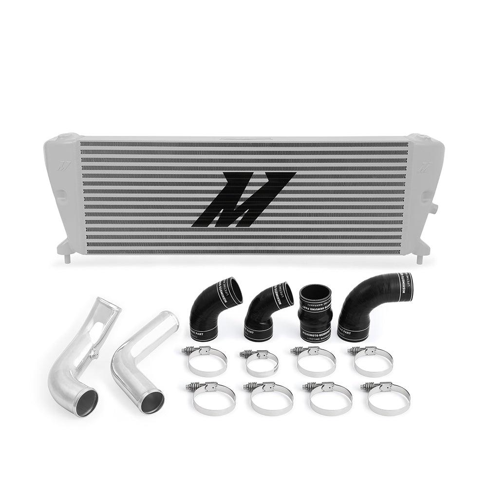 Mishimoto MMINT-RGR-11KSLP Performance Intercooler Kit  Silver/Polished  Fits Ford Ranger 3.2L Diesel 2011+