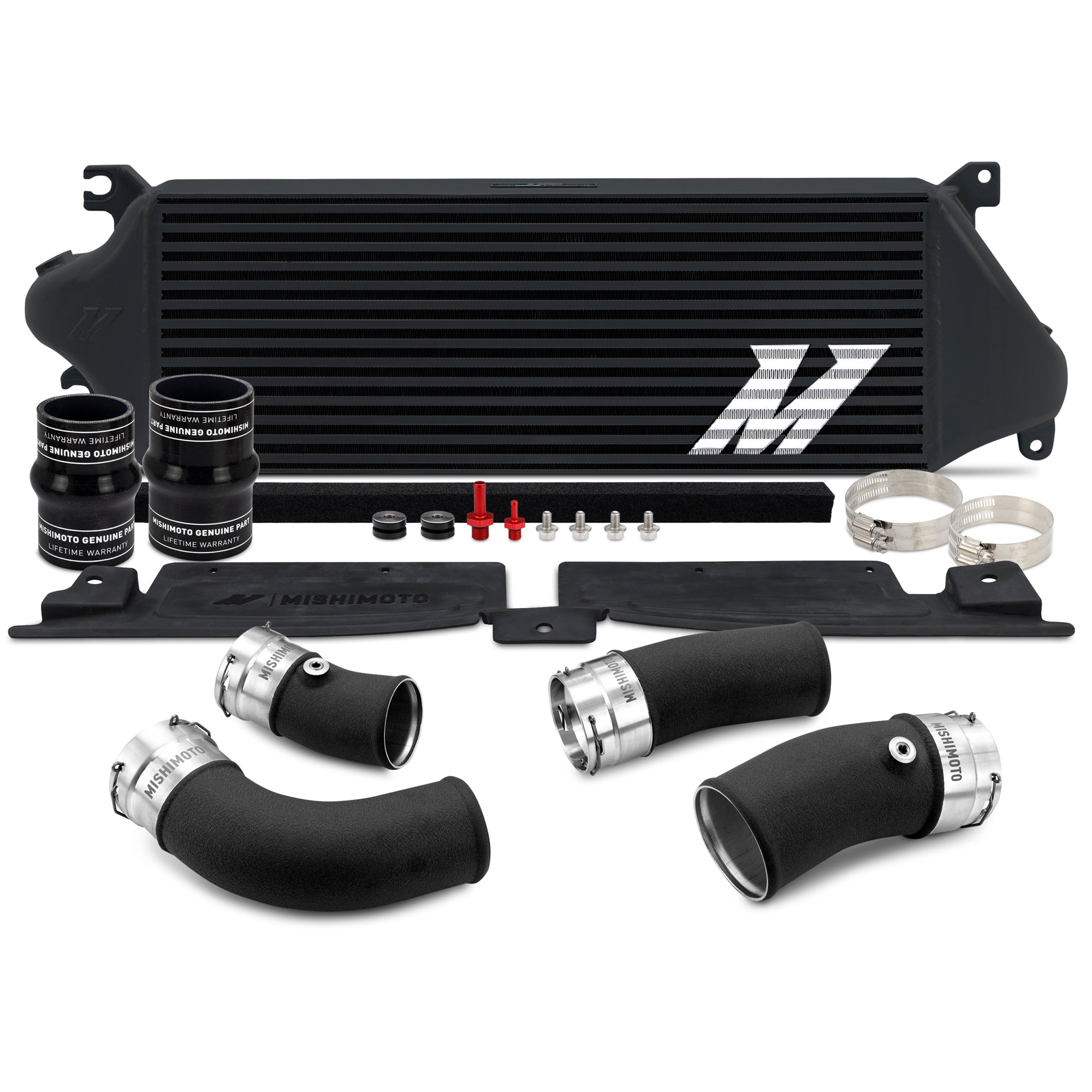 Mishimoto MMINT-TAC-24KBKBK Intercooler Kit  Black/Black  Fits Toyota Tacoma 2024+