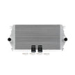 Mishimoto MMINT-XD-16SL Intercooler  Silver  Fits Nissan Titan XD 5.0L Cummins 2016-2019