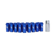 Mishimoto Mishimoto Aluminum Locking Lug Nuts M12 X 1.25 Blue