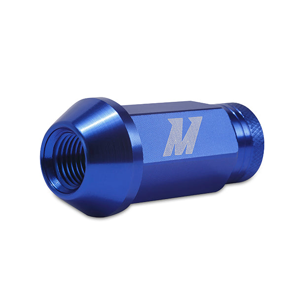 Mishimoto MMLG-15-LOCKBL Aluminum Locking Lug Nuts  Blue  M12 X 1.5
