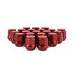 Mishimoto MMLG-AC1215-20RD Steel Lug Nuts  Red  M12x1.5  Acorn Seat 20pc Set