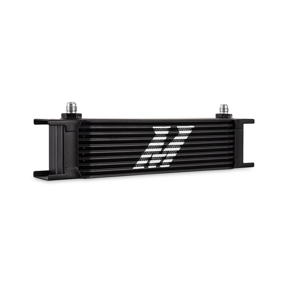 Mishimoto MMOC-10-6BK Universal Oil Cooler  10-Row  Black  -6AN