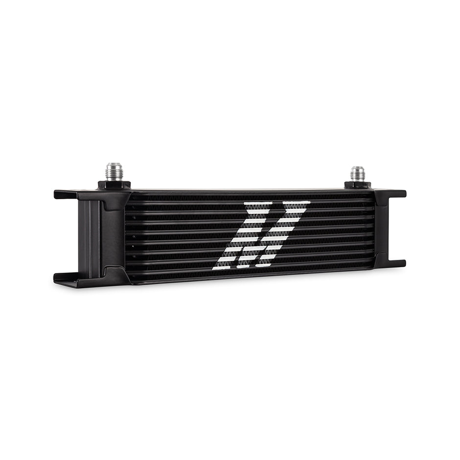 Mishimoto MMOC-10-6BK Universal Oil Cooler  10-Row  Black  -6AN