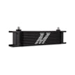 Mishimoto MMOC-10-6BK Universal Oil Cooler  10-Row  Black  -6AN