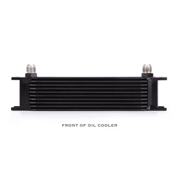Mishimoto MMOC-10 Universal Oil Cooler  10-Row  Silver