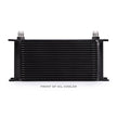 Mishimoto MMOC-19 Universal Oil Cooler 19-Row  Silver