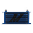 Mishimoto MMOC-19BL Universal Oil Cooler 19-Row  Blue