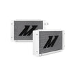 Mishimoto MMOC-19DP Universal Oil Cooler 19-Row  Silver  Dual Pass