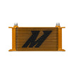 Mishimoto MMOC-19G Universal Oil Cooler 19-Row  Gold