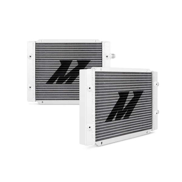 Mishimoto MMOC-25DP Universal Oil Cooler  25-Row  Silver  Dual Pass