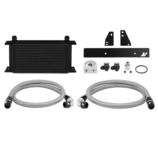 Mishimoto MMOC-370Z-09 Oil Cooler Kit  Silver  Fits Nissan 370Z 2009-2020 / Infiniti G37 Coupe 2008-2015