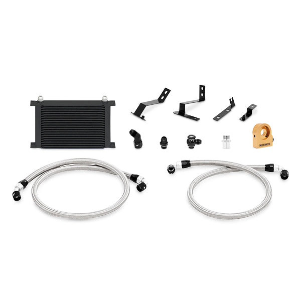 Mishimoto MMOC-CAM8-16TBK Oil Cooler Kit  Black  Thermostatic  Fits Chevrolet Camaro SS 2016-2024