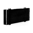 Mishimoto MMOC-DP-MBK Universal Oil Cooler  Dual Pass Bar And Plate  Black  Medium