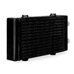 Mishimoto MMOC-DP-SBK Universal Oil Cooler  Dual Pass Bar And Plate  Black  Small
