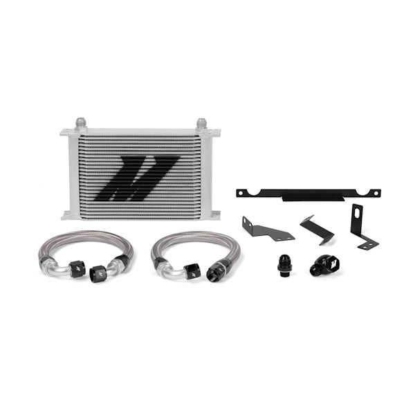Mishimoto MMOC-EVO-01 Oil Cooler Kit  Silver  Fits Mitsubishi Lancer Evolution 7/8/9 2001-2007