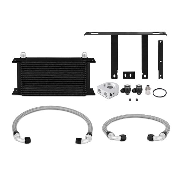 Mishimoto MMOC-GEN4-10BK Oil Cooler Kit  Black  Fits Hyundai Genesis Coupe 2.0T 2010-2012