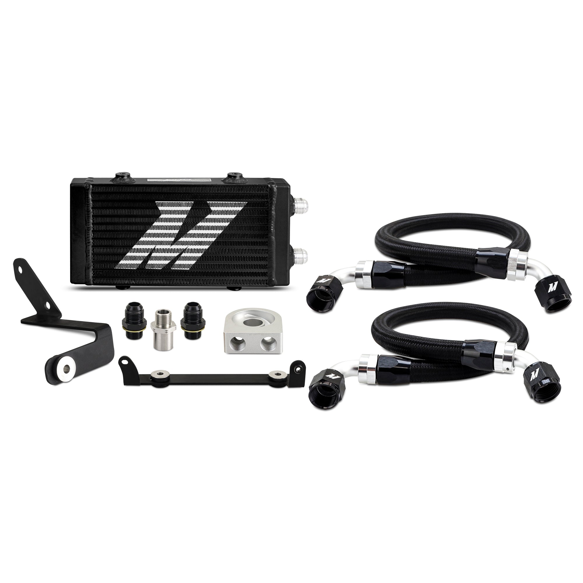 Mishimoto MMOC-GRC-23NTBK Oil Cooler Kit  Black  Fits Toyota GR Corolla 2023+