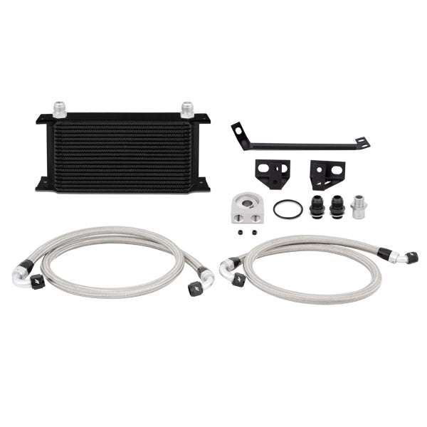Mishimoto MMOC-MUS4-15BK Oil Cooler Kit  Black  Fits Ford Mustang EcoBoost 2015-2017