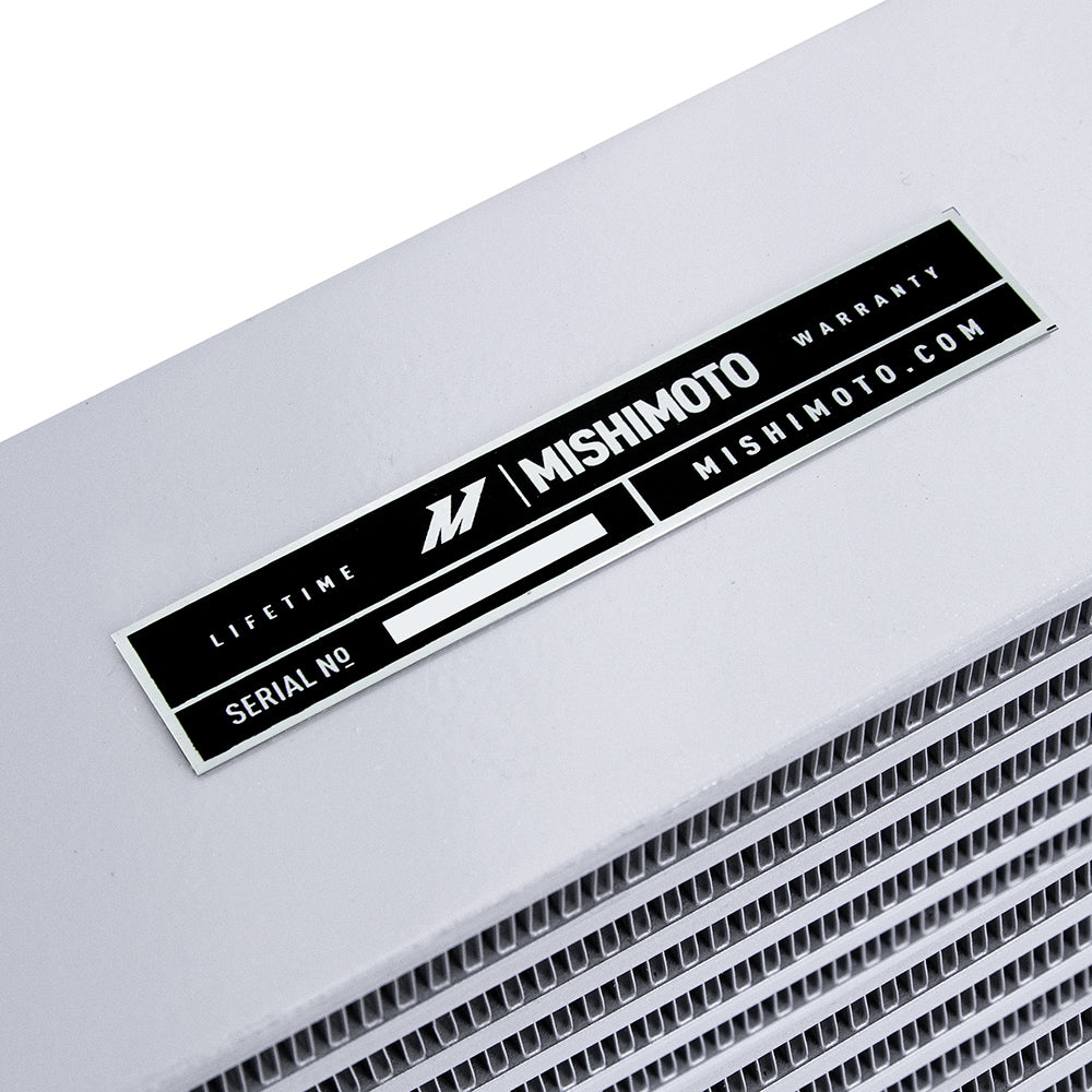 Mishimoto MMOC-OO-17SL Universal Oil Cooler  HD Bar-and-Plate  Silver  17