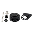 Mishimoto MMOC-RFH-34BK Remote Oil Filter Mount  Black  3/4-16 Filter Thread