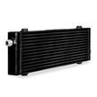 Mishimoto MMOC-SP-LBK Universal Oil Cooler  Cross Flow Bar And Plate  Black  Large
