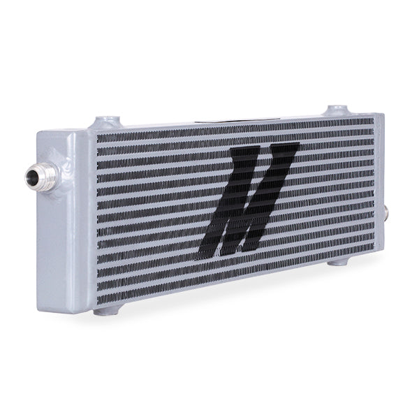 Mishimoto MMOC-SP-LSL Universal Oil Cooler  Cross Flow Bar And Plate  Silver  Large