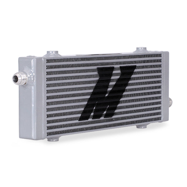 Mishimoto MMOC-SP-MSL Universal Oil Cooler  Cross Flow Bar And Plate  Silver  Medium