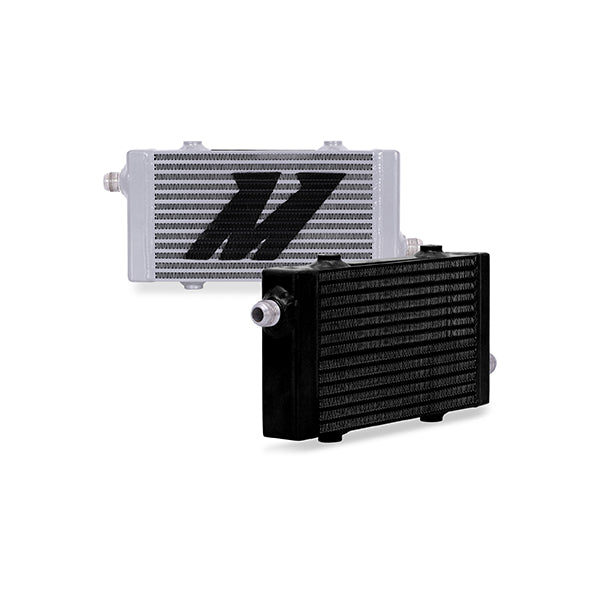 Mishimoto MMOC-SP-SBK Universal Oil Cooler  Cross Flow Bar And Plate  Black  Small