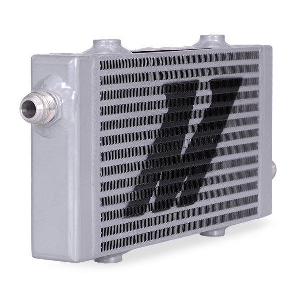 Mishimoto MMOC-SP-SSL Universal Oil Cooler  Cross Flow Bar And Plate  Silver  Small