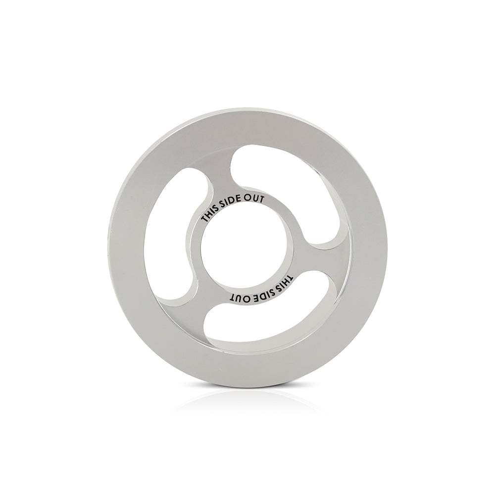 Mishimoto MMOC-SPC32-M22SL Oil Filter Spacer  Silver  32mm  M22 X 1.5