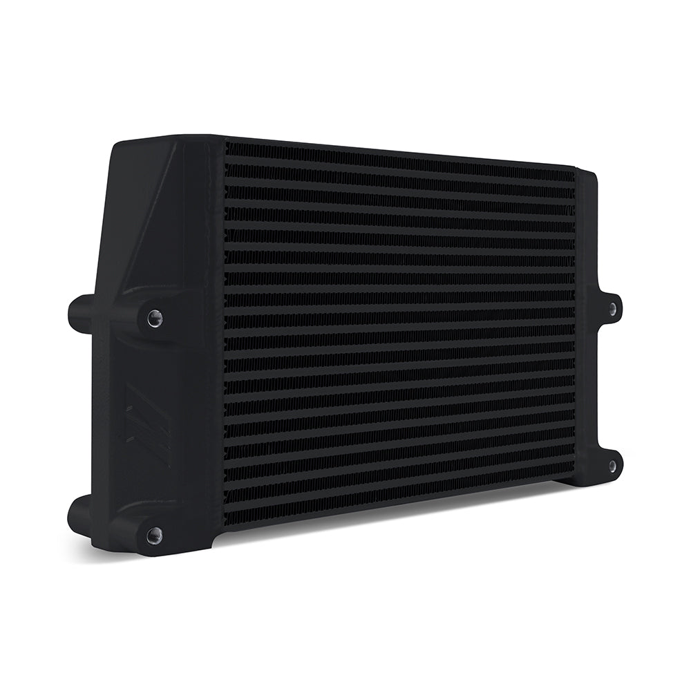Mishimoto MMOC-SSO-10BK Universal Oil Cooler  HD Bar-and-Plate  Black  10